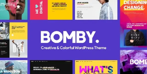Bomby - Creative Multi-Purpose WordPress Theme