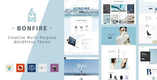 Bonfire – Creative Multipurpose WordPress Theme v1.6.3