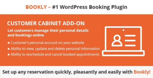 Bookly Pro Customer Cabinet Addon v5.8