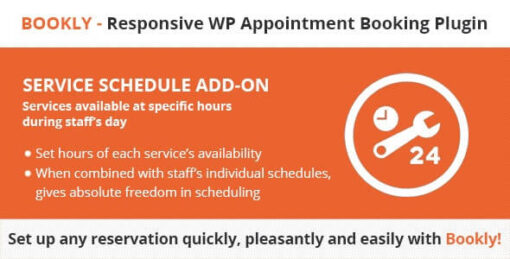 Bookly Pro Service Schedule Addon 3.2