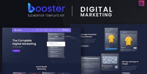 Booster - Digital Marketing Elementor Template Kit
