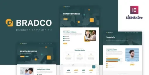 Bradco - Business Elementor Template Kit