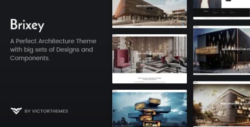 Brixey – Responsive Architecture WordPress Theme v1.7.1