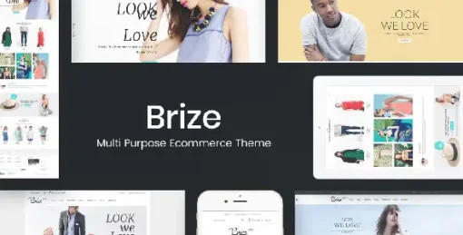Brize - Responsive WooCommerce Fashion Theme