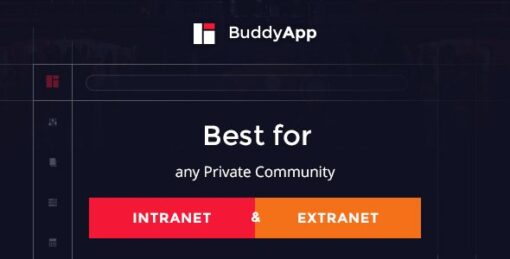 BuddyApp 1.7.9 – Mobile First Community theme