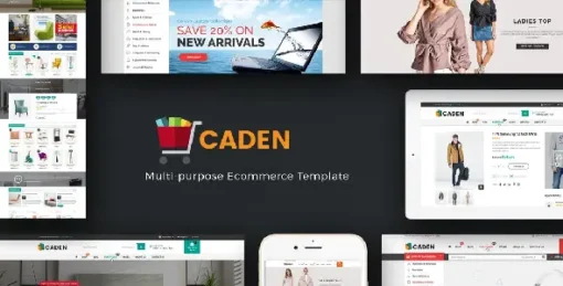 Caden - Mega Store Responsive WordPress Theme