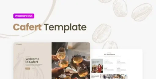 Cafert – Cafe and Restaurant Elementor Template Kit