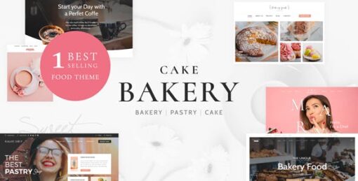 Cake Bakery 6.2 – Pastry WP Theme
