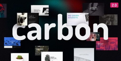 Carbon – Clean Minimal Multipurpose WordPress Theme v2.9