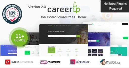 CareerUp 2.3.10 – Job Board Theme