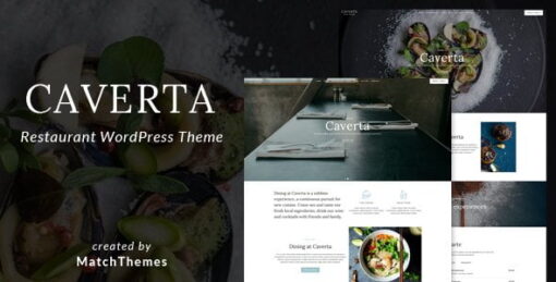 Caverta – Fine Dining Restaurant WordPress Theme v1.4.2