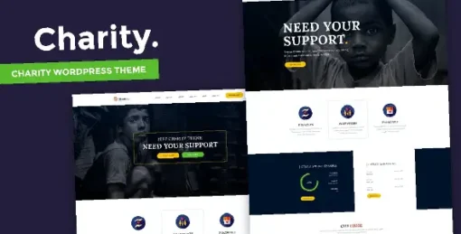 Charity - Nonprofit WordPress Theme