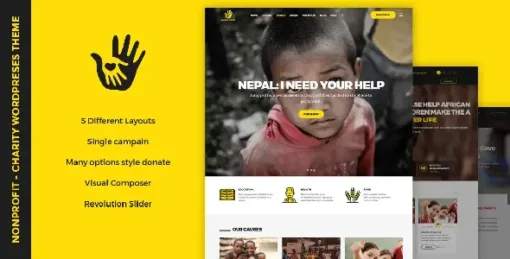 CharityHeart - Nonprofit WordPress Theme