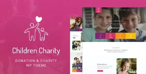 Children Charity - Nonprofit & NGO WordPress Theme