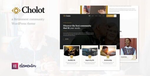 Cholot - Retirement Community WordPress Theme v1.2