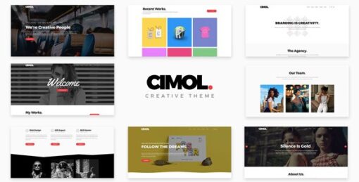 Cimol – Responsive One Page & Multi Page Portfolio Theme v1.2.3