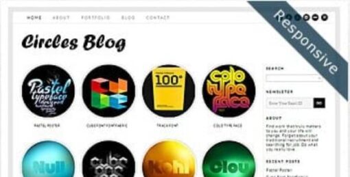 Dessign - Circles Blog Responsive Premium WordPress Theme 2.0