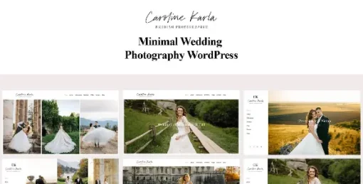 Ckarla - Wedding Photography WordPress Theme