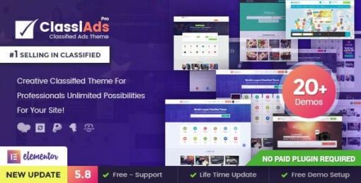 Classiads Classified Ads Theme