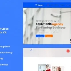 Cloven - IT Solutions & Services Company Elementor Template Kit