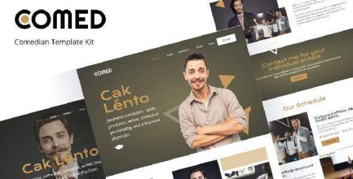 Comed - Comedian Elementor Template Kit