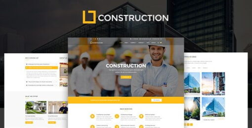 Construction – Business & Building Company WordPress Theme v1.0.9.4