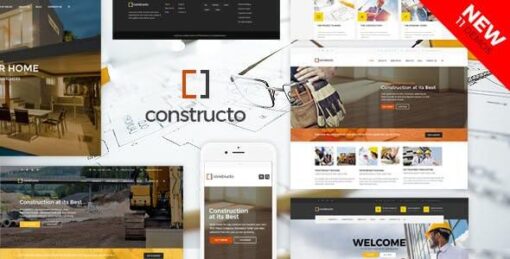 Constructo 4.1.7 – Construction WordPress Theme