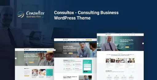 Consultox - Consulting Business WordPress Theme