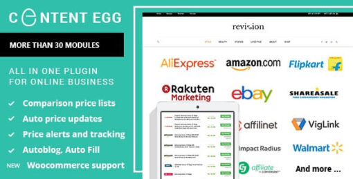 Content Egg Pro v12.0.1 (Activated) All In One Plugin