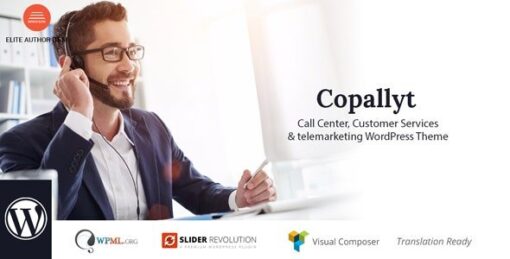 Copallyt – Call Center & Telemarketing WordPress Theme v4.0