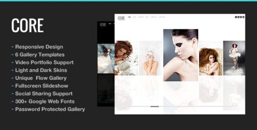 Core – Minimalist Photography Portfolio v5.9.1