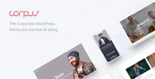 Corpus - Responsive Corporate WordPress Theme