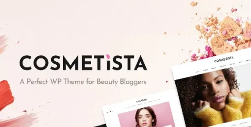 Cosmetista - Beauty & Makeup wordpress Theme