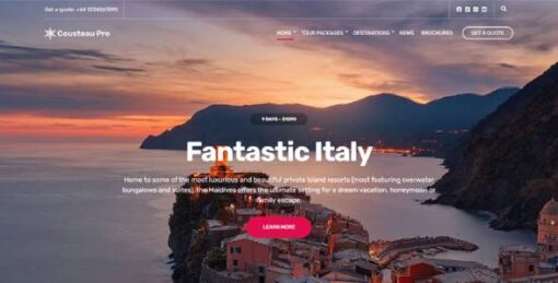 CSSIgniter - Cousteau Pro Ignition WordPress Theme 1.0.0