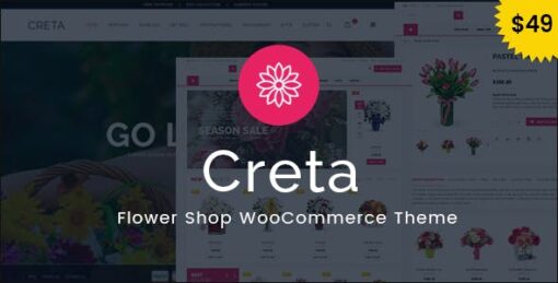 Creta 4.9 – Flower Shop WooCommerce Theme