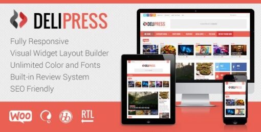 DeliPress – Magazine and Review WordPress Theme v3.6.6.8