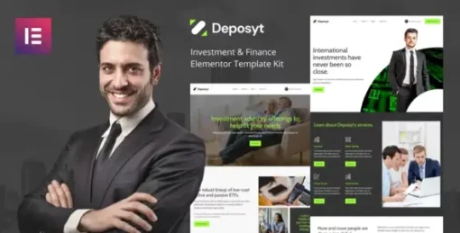 Deposyt - Investment & Finance Elementor Template Kit