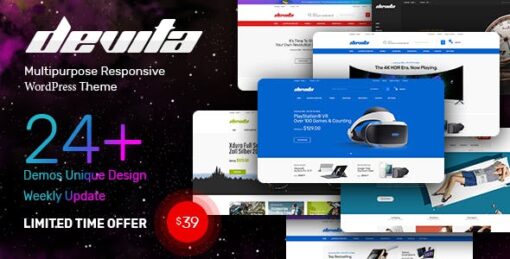 Devita 1.6.6 – Multipurpose WooCommerce Theme