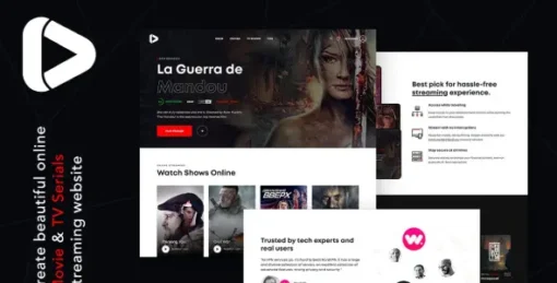 Digiflex  Online Movie Streaming WordPress Theme