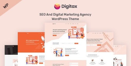Digitax – SEO & Digital Marketing Agency WordPress Theme v1.0.6