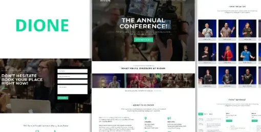 Dione – Conference & Event WordPress Theme