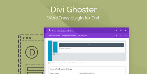 Divi Ghoster v5.0.55 (Pre-Activated)