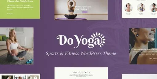 Do Yoga - Fitness Studio & Yoga Club  WordPress Theme