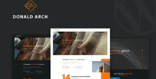 Donald Arch - Creative Architecture WordPress Theme