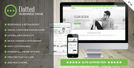 Dotted – Corporate Multipurpose WordPress Theme v1.0.8