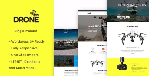 Drone - Single Product WordPress Theme