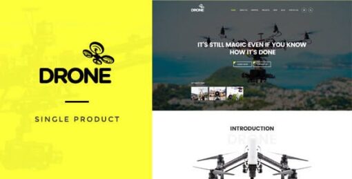 Drone 1.17 – Single Product WordPress Theme