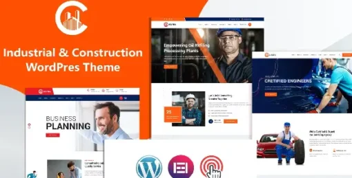 Dustra - Industrial & Construction WordPress Theme