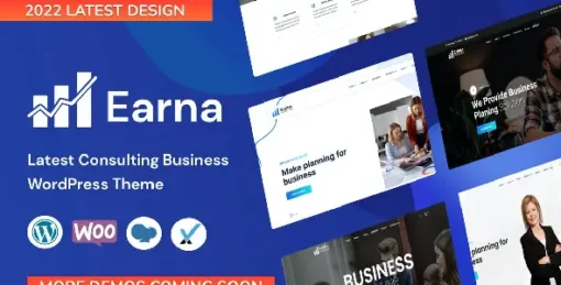 Earna - Business Consulting WordPress Theme