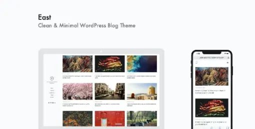 East - Clean & Minimal WordPress Blog Theme